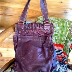 Authentic Vintage Inspired Leather Lucky Brand Bag